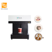 Cake portable numérique 3D / imprimante de café HY3422 avec encre comestible en pleine couleur 