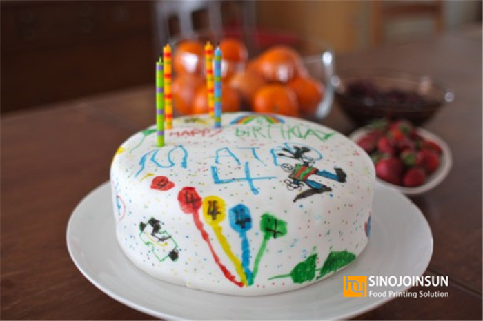 SinojoinSun stylo comestible dessine un gâteau fondant