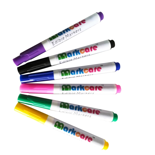 Marqueurs comestibles de MarkCare® pour la décoration alimentaire de la cuisson