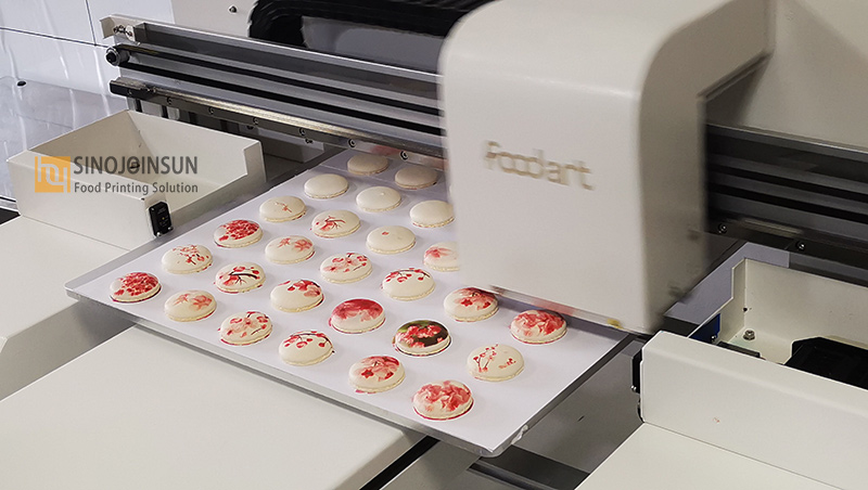 Imprimante comestible, -a2-food-imprimante-imprime-custom-edible-image-macarons, Sakura Macarons