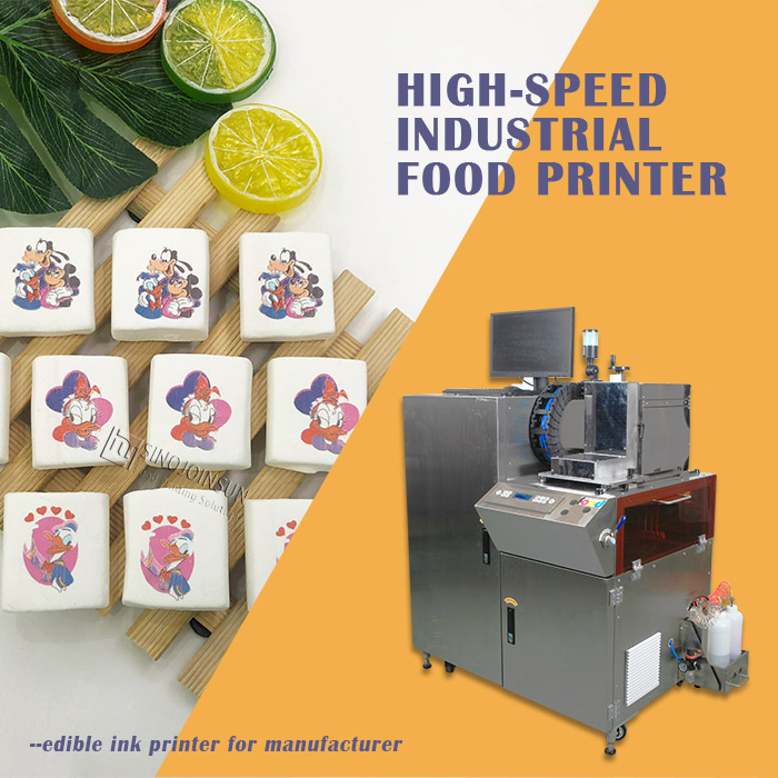 Imprimante alimentaire industrielle à grande vitesse